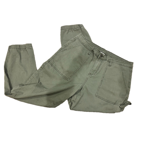 YMI Pants - YMI GREEN JOGGER CARGO JEANS